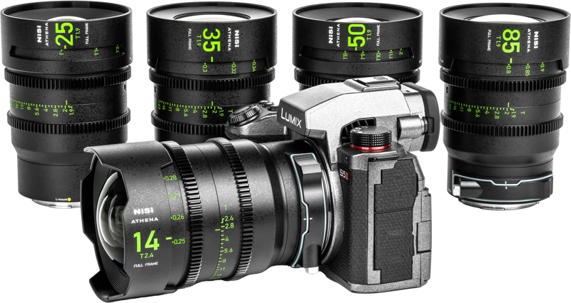 Objektyvas NiSi Cine Lens Set Athena Prime L-Mount