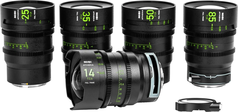 Objektyvas NiSi Cine Lens Set Athena Prime L-Mount
