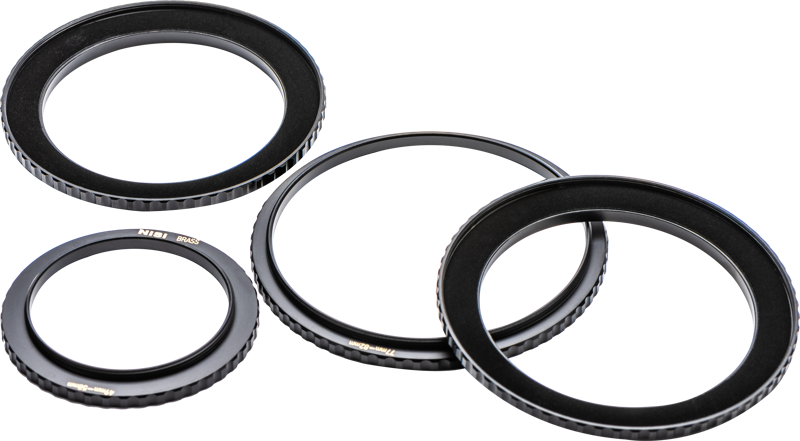 NISI STEP-UP ADAPTERRING BRASS 49-67MM