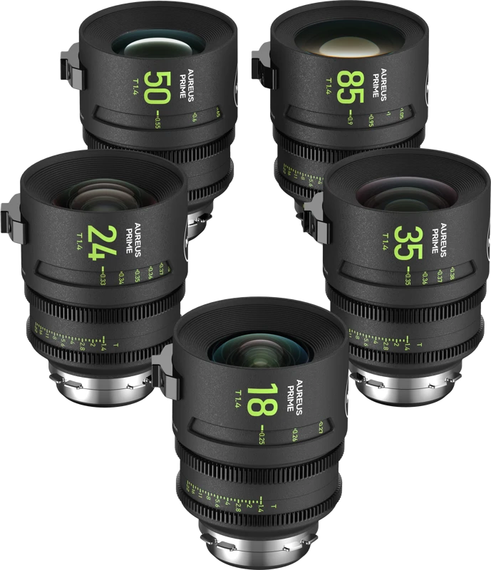 Objektyvas NiSi Cine Lens Set Aureus Prime PL-Mount