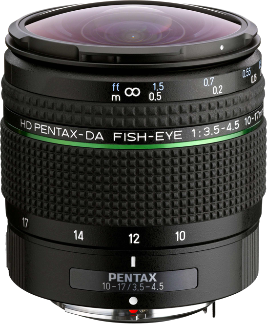HD Pentax DA 10-17mm f/3.5-4.5 ED objektyvas