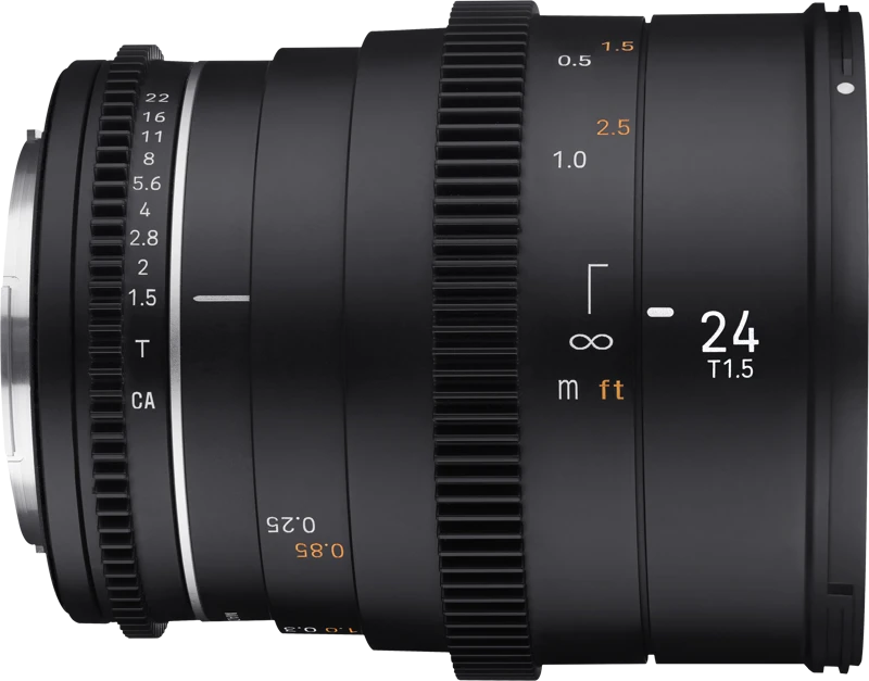 Objektyvas Samyang 24mm T1.5 VDSLR MK2 Canon RF