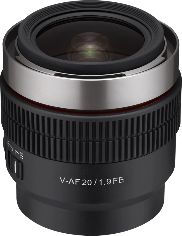„Samyang V-AF Sony FE 20mm F/1.9“ objektyvas