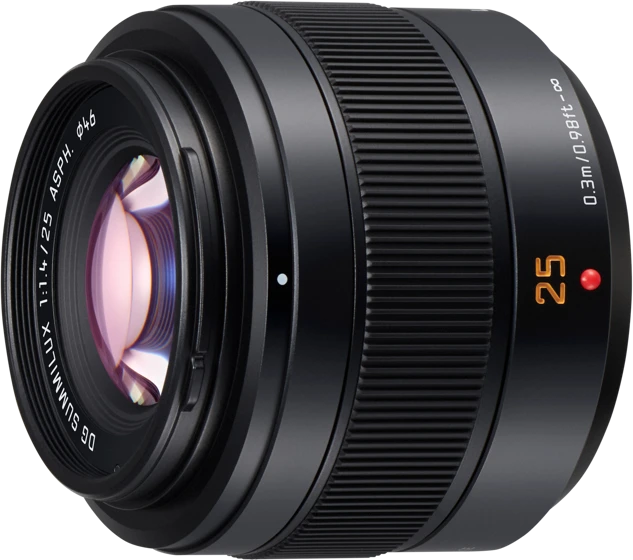 Objektyvas Panasonic Lumix 25mm F/1.4 II Leica DG Summilux ASPH