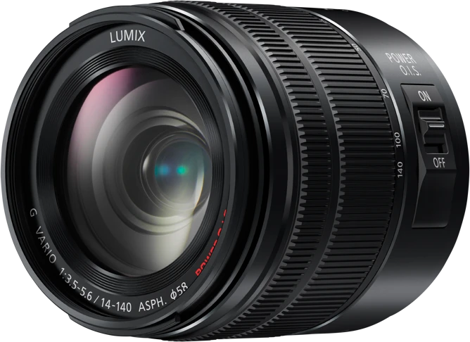 Objektyvas Panasonic Lumix 14-140mm F/3.5-5.6 G VARIO II
