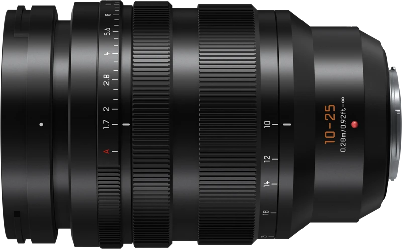 Objektyvas Panasonic LEICA DG VARIO-SUMMILUX 10-25mm / F1.7 ASPH. (H-X1025)