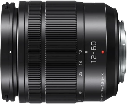 Objektyvas Panasonic Lumix Vario 12-60mm f/3.5-5.6 G Power OIS Asph be originalios dėžutės