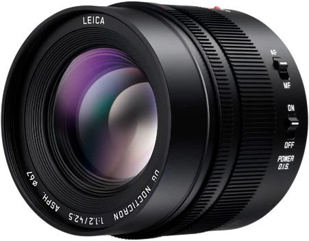 Objektyvas Panasonic LEICA DG NOCTICRON 42.5mm / F1.2 ASPH. / POWER O.I.S. (H-NS043)