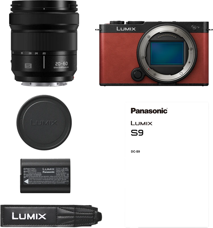 Panasonic Lumix DC-S9K + LUMIX S 20-60mm / F3.5-5.6 (Crimson Raudona)