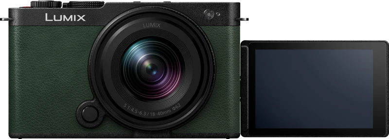 „Panasonic Lumix S9 Dark Olive“, 18–40 mm F/4,5–6,3