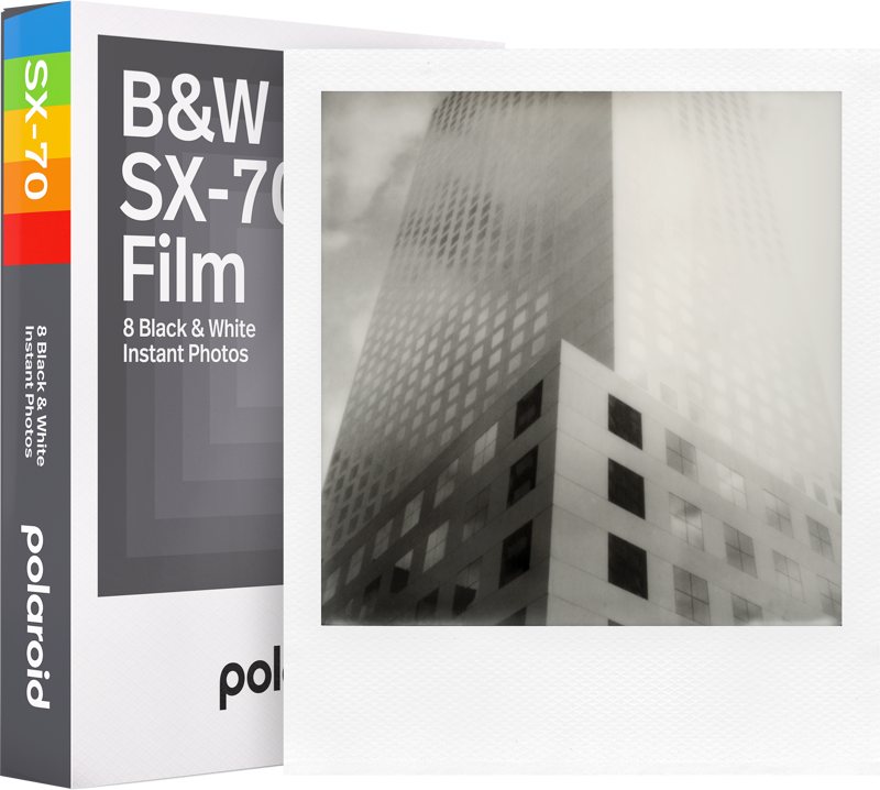 POLAROID B&W FILM, SKIRTA SX-70