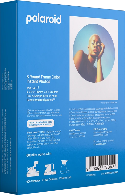 POLAROID SPALVOTA PLĖVELĖ 600 RĖMŲ