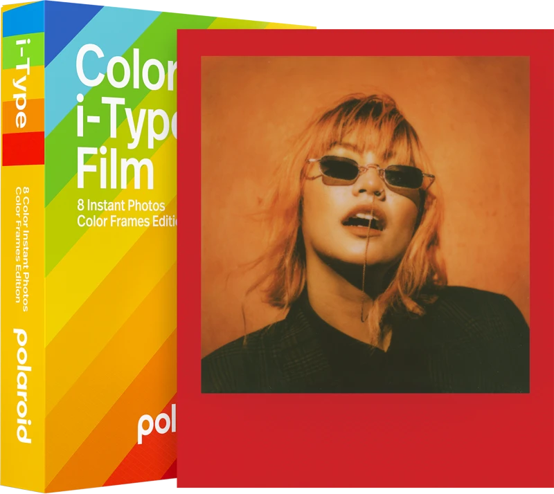 POLAROID COLOR PLĖVELĖ I-TIPO SPALVOTAM RĖMUI