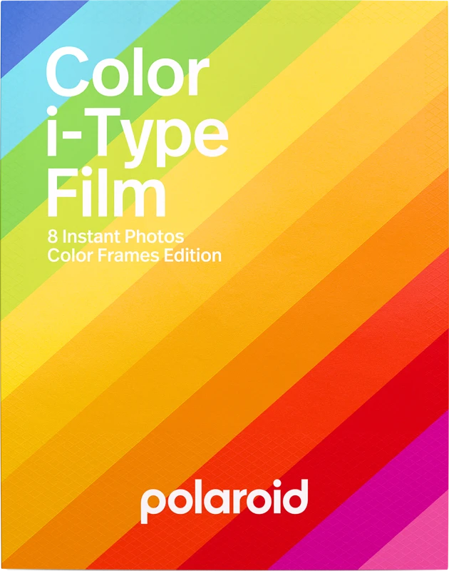 POLAROID COLOR PLĖVELĖ I-TIPO SPALVOTAM RĖMUI
