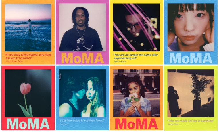 Polaroid spalvota plėvelė, skirta „i-Type“ – MOMA leidimas