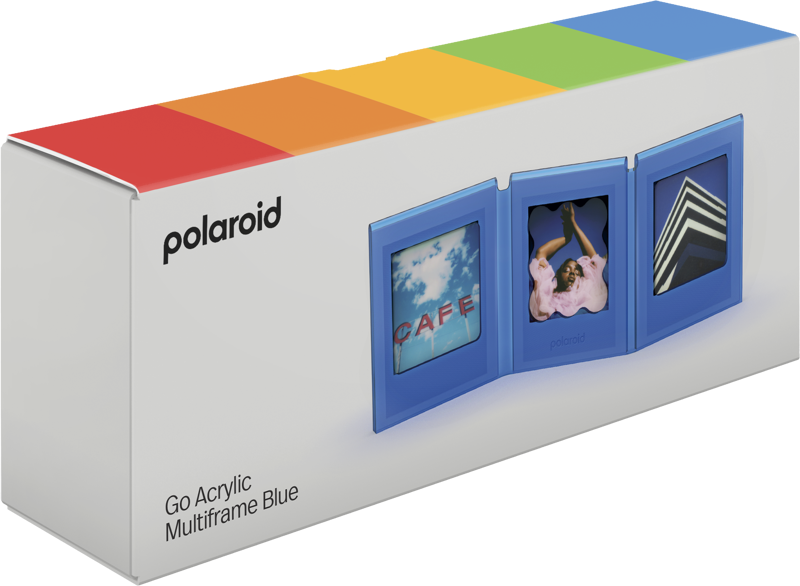 Nuotraukų rėmelis „Ramka Polaroid Go“ akrilinis rėmelis – mėlynas