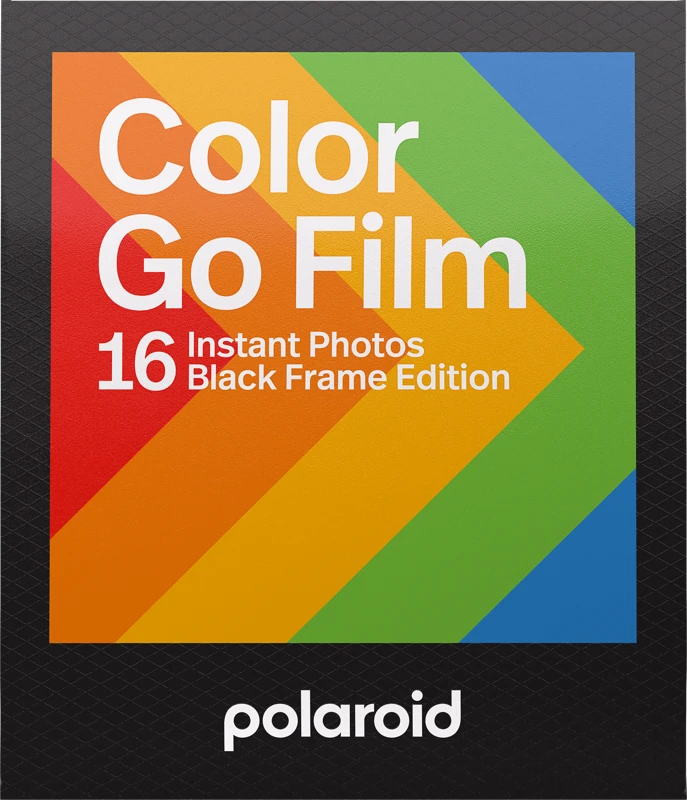 POLAROID GO FILM DOUBLE PACK 16 PHOTOS - Juodas FRAME