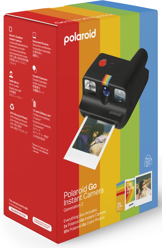 POLAROID GO GEN 2 E-BOX Juodas
