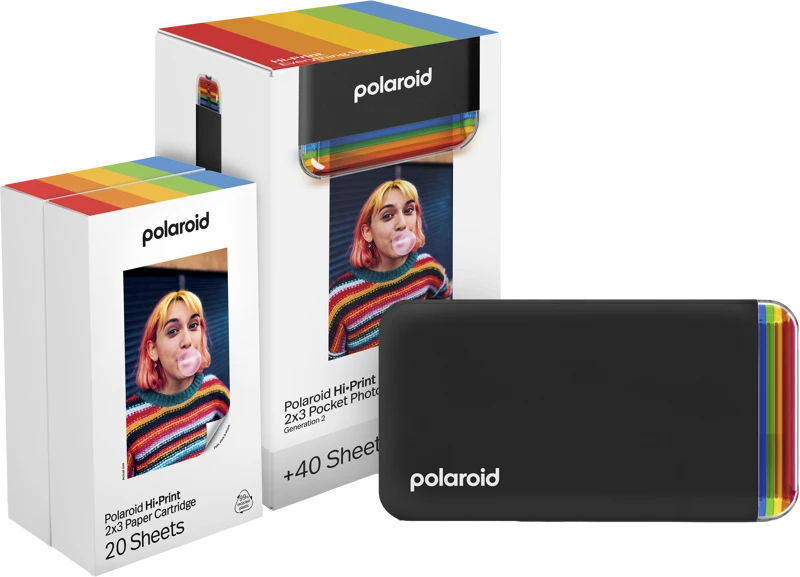 Spausdintuvas POLAROID HI-PRINT GEN 2 E-BOX Juodas