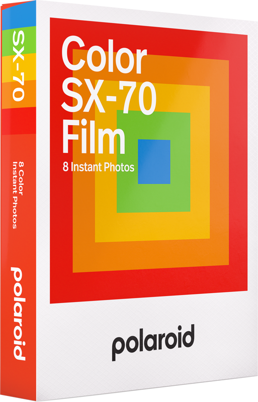 POLAROID SPALVOTA PLĖVELĖ SX-70