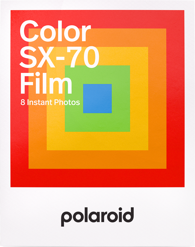POLAROID SPALVOTA PLĖVELĖ SX-70