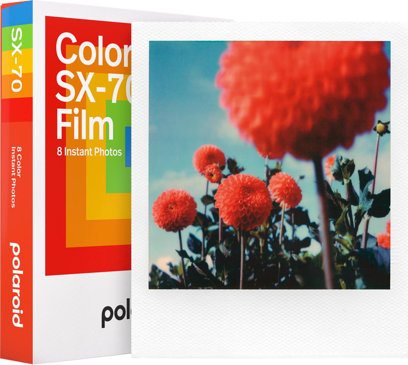 POLAROID SPALVOTA PLĖVELĖ SX-70