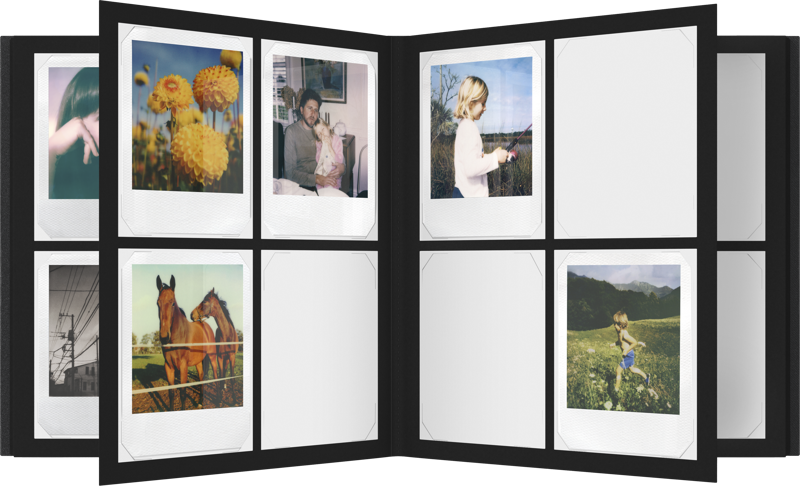 Polaroid Studijos kavos staliuko nuotraukų albumas