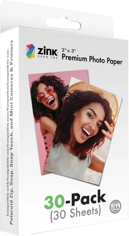 Polaroid INSTANT FILM ZINK MEDIA 2X3" 30vnt.