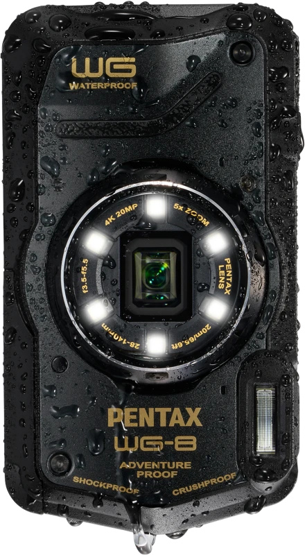Ricoh Pentax WG-8 Juodas