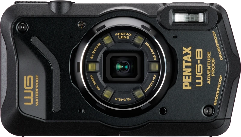Ricoh Pentax WG-8 Juodas