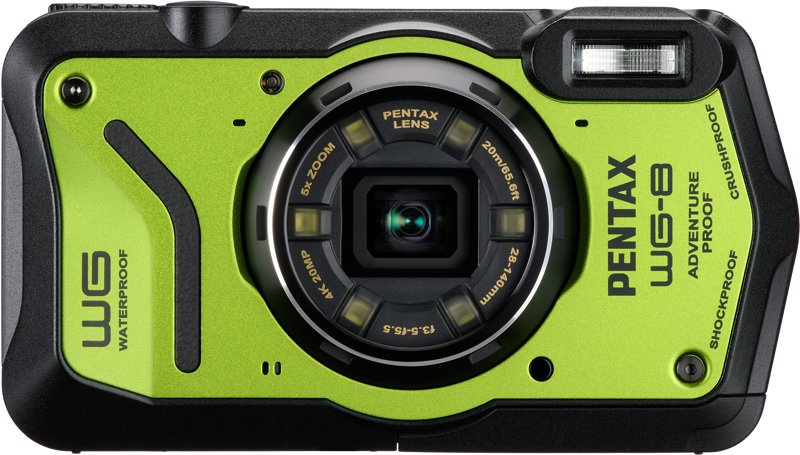 Skaitmeninis fotoaparatas Pentax Pentax WG-8 grün USB-C