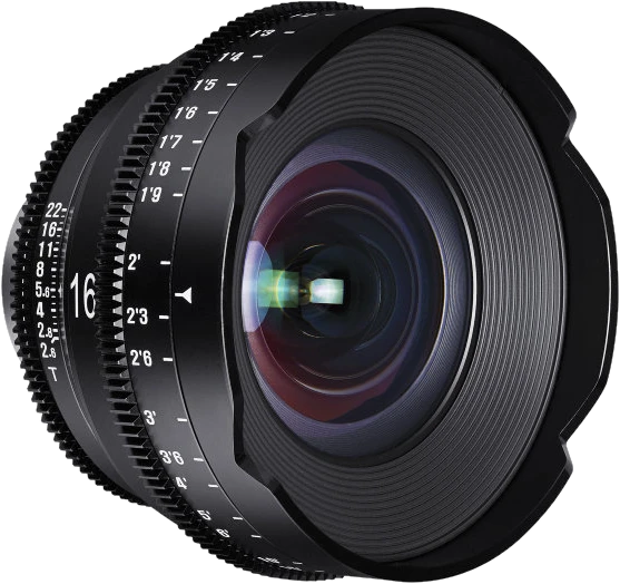 Objektyvas Samyang Xeen 16mm T2.6 PL