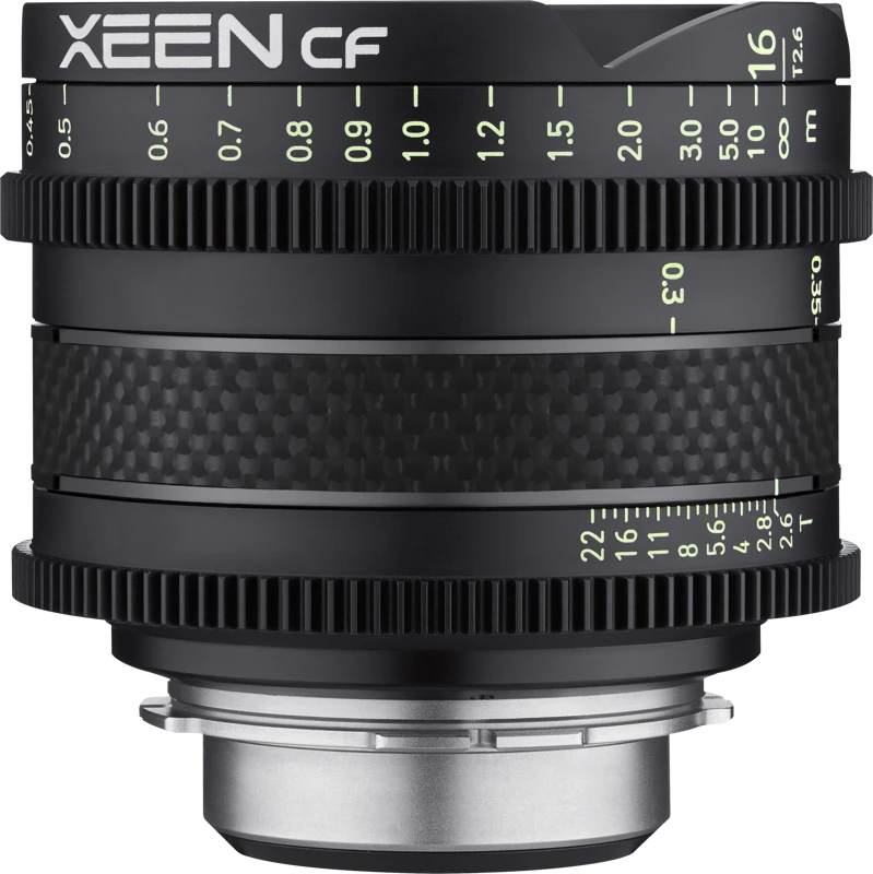 Objektyvas Samyang Xeen CF 16mm T2.6 Canon EF