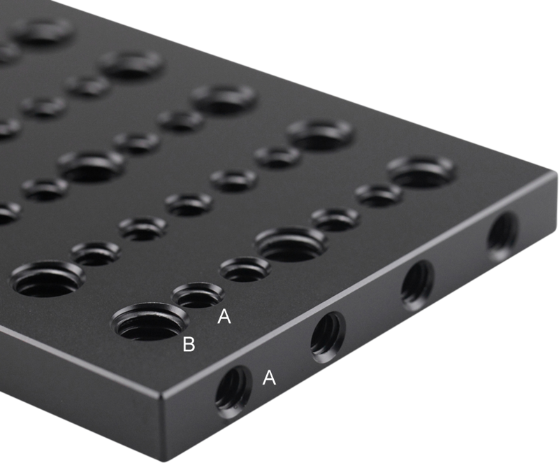 SMALLRIG 1092 CHEESE PLATE MULTI MOUNT PLATE