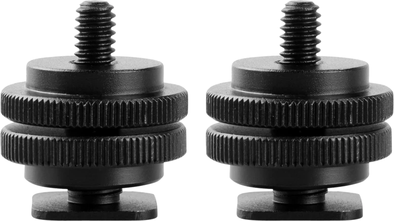 SMALLRIG 1631 COLD SHOE ADPT W/ 3/8" - 1/4" THREAD