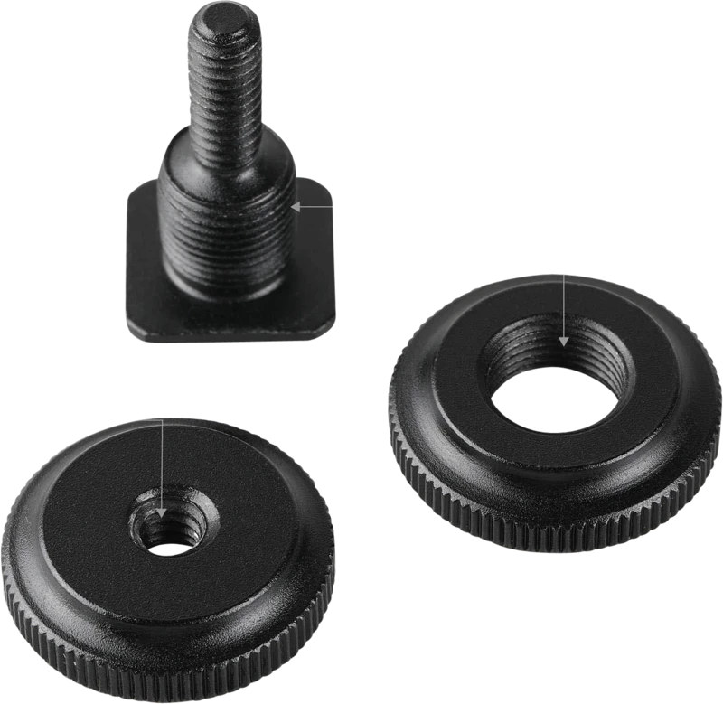 SMALLRIG 1631 COLD SHOE ADPT W/ 3/8" - 1/4" THREAD