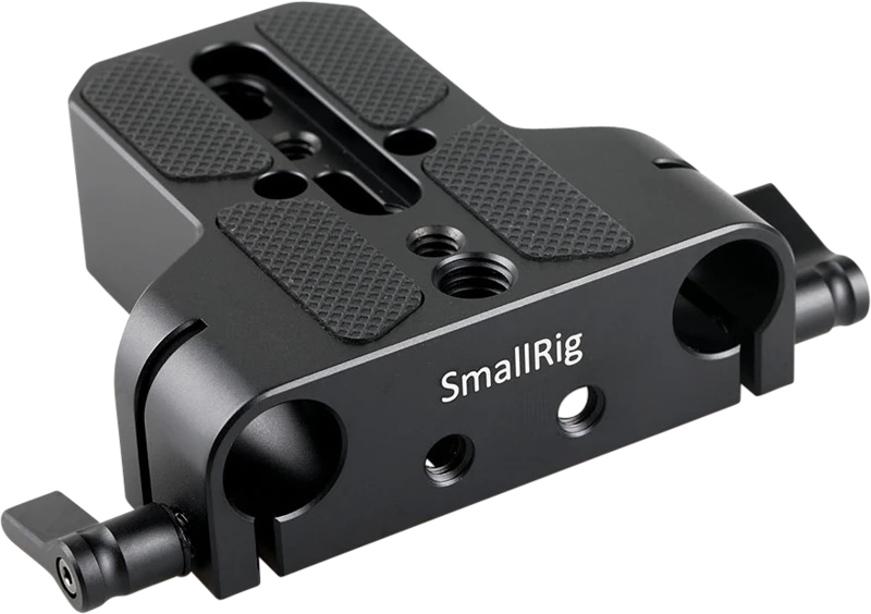 SMALLRIG 1674 BASEPLATE WITH 15MM ROD CLAMP