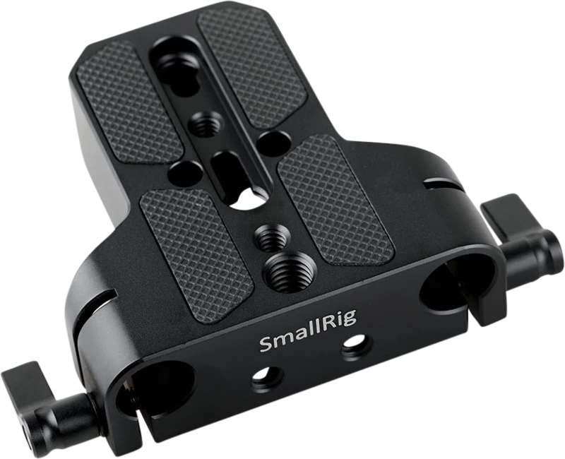 SMALLRIG 1674 BASEPLATE WITH 15MM ROD CLAMP