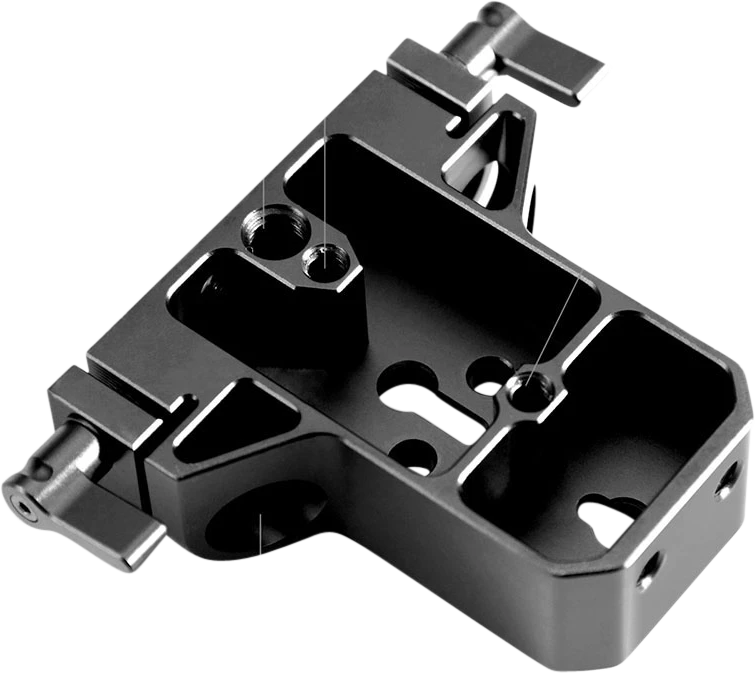 SMALLRIG 1674 BASEPLATE WITH 15MM ROD CLAMP