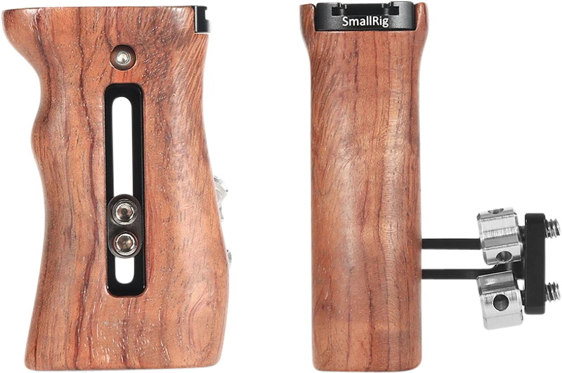 SmallRig 2093 Handle Wooden Universal Side