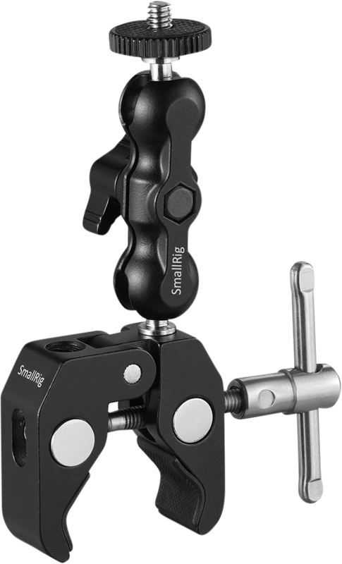 SMALLRIG 2164 CRAB-SHAPED CLAMP W/ BALLHEAD M-ARM