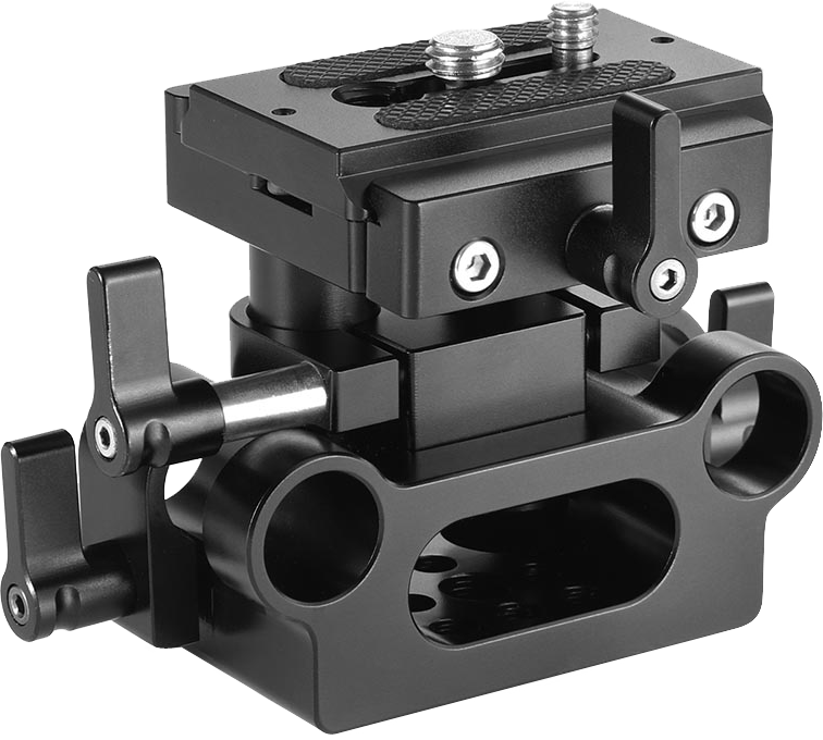 SmallRig 2272 Univ 15mm Rail Supp Syst Baseplate (DBC2272B)