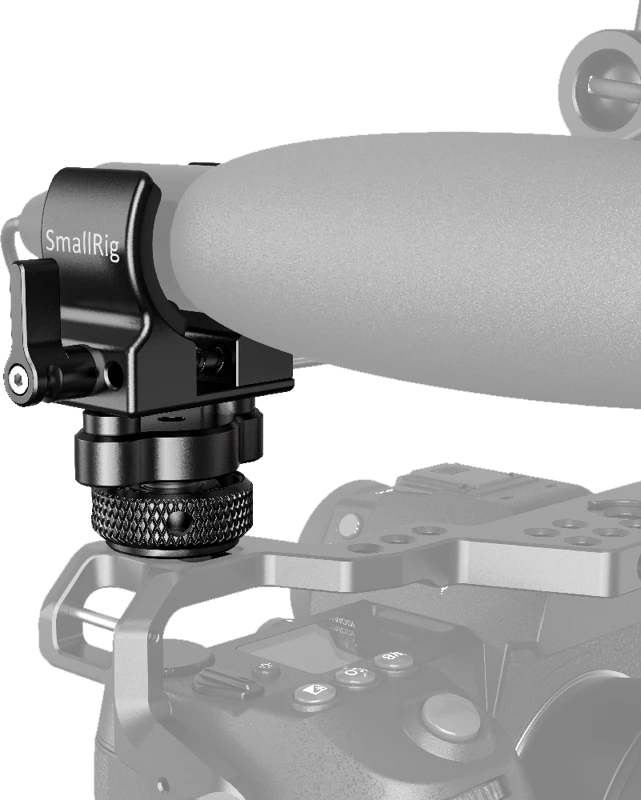 SMALLRIG 2352 SHOTGUN MIC HOLDER (COLD SHOE)