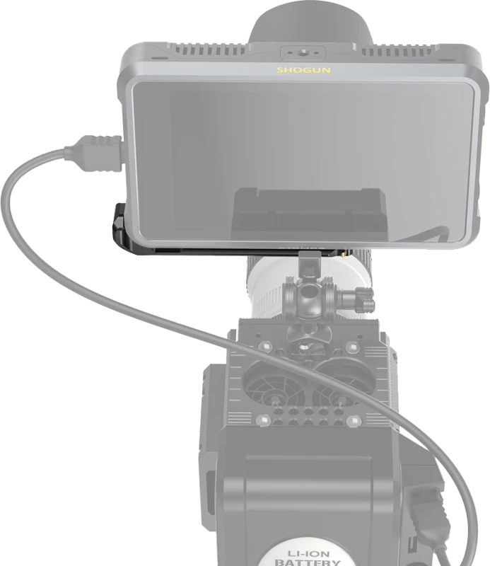 Montavimo plokštė - SmallRig 2520 Atomos Shogun 7 Monitorius Mount Juodas