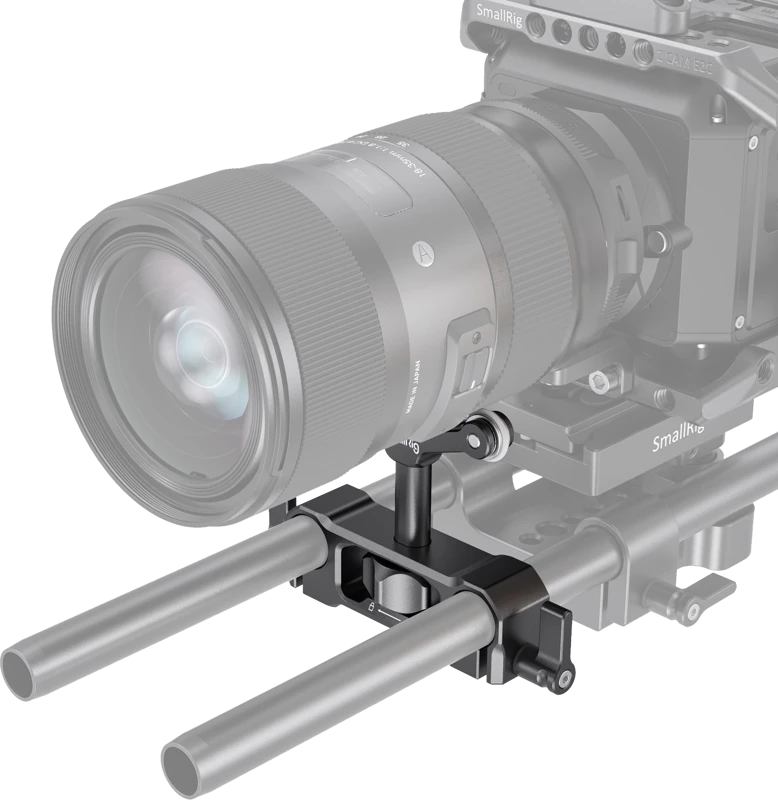 SmallRig 2727 universal 15mm LWS rod mount lens support