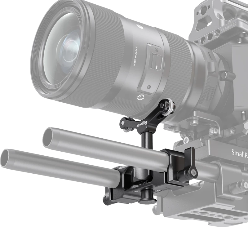 SmallRig 2727 universal 15mm LWS rod mount lens support