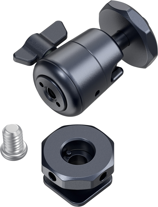 SmallRig 2948 BallHead Mini su nuimamu šalto bato laikikliu 2vnt