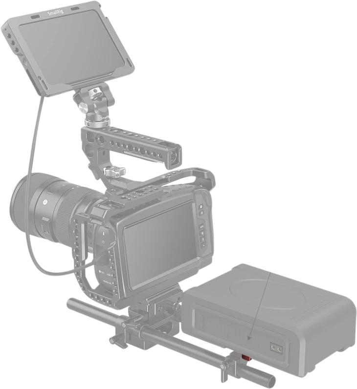 SMALLRIG 2987 BATTERY PLATE MINI V-MOUNT