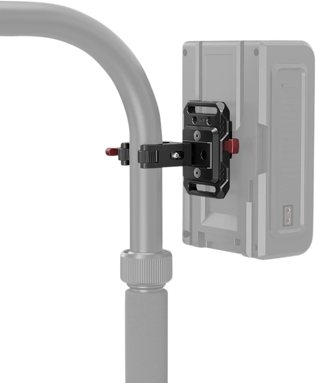 SMALLRIG 2989 BATTERY PLATE MINI V-MOUNT W CRAB CLAMP