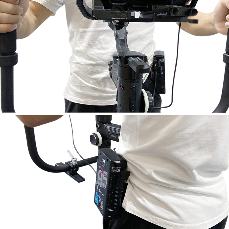 SmallRig 2990 Baterija Plate V-Mount w Belt Clip